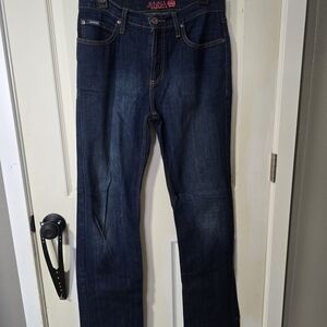 Cinch Women's Deep Indigo Straight Leg Jeans Extra Long